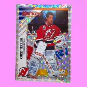 1993-94 Panini Hockey NHL Chris Terreri New Jersey Devils #D Sticker